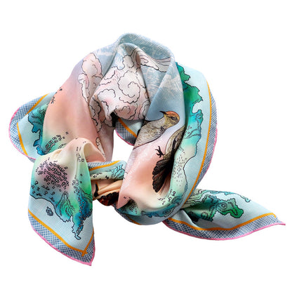 FOULARD AZURÉ