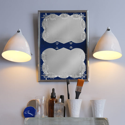 APPLIQUE CORNETTE, porcelaine brillante ou mate